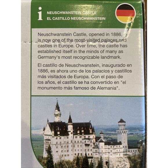 Puzzle Playtive Neuschwanstein Castle 3D 64 piece Architecture NEW SEALED - Picture 3 of 7